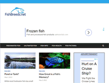 Tablet Screenshot of fishbreeds.net